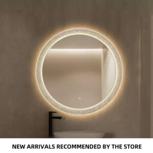 Hotel Wall-Mounted Smart Round LED Vanity Mirror