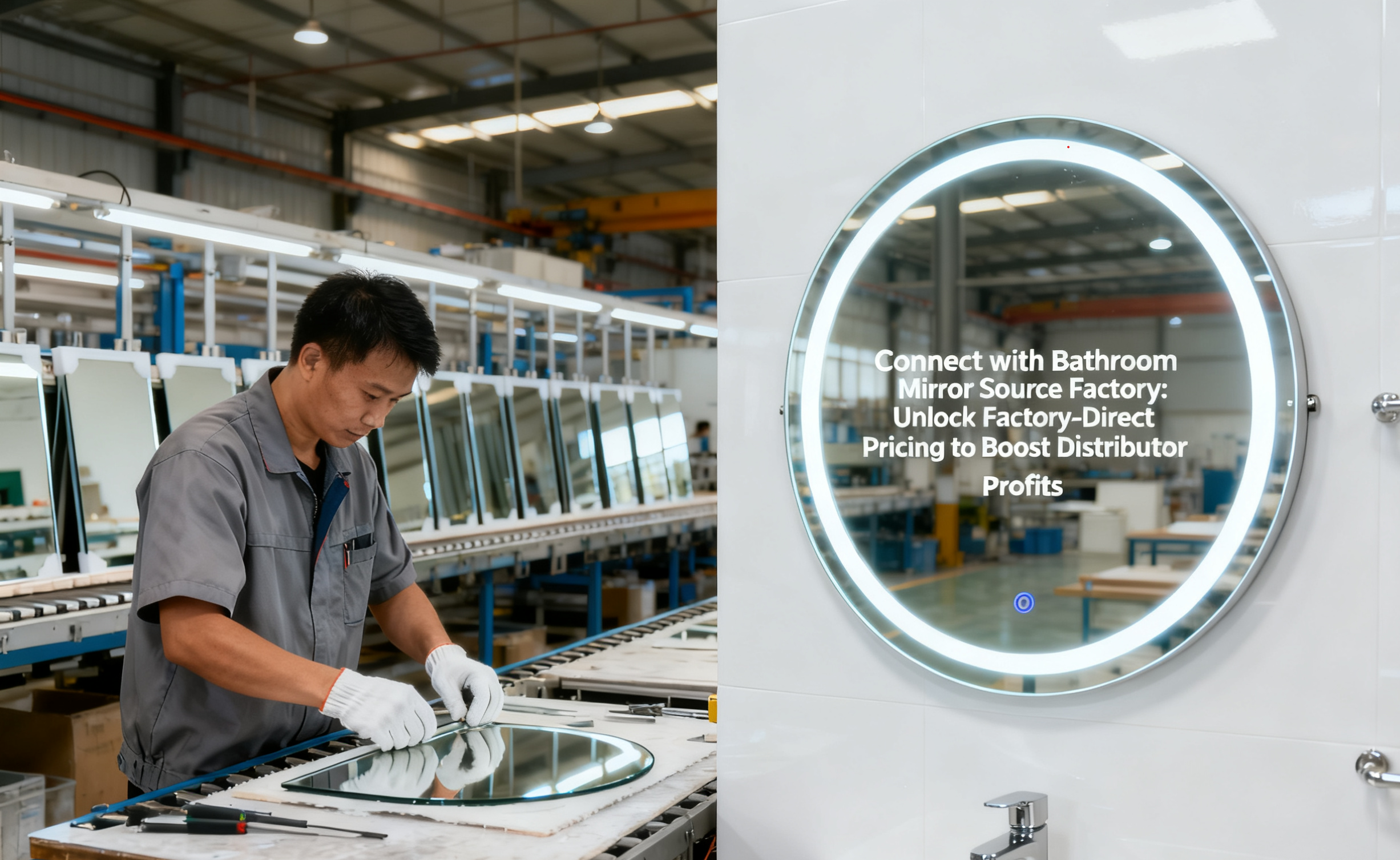 Read more about the article Connect with Bathroom Mirror Source Factory: Unlock Factory-Direct Pricing to Boost Distributor Profits