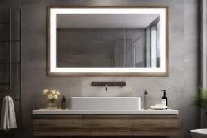 Read more about the article Renter-Friendly LED Bathroom Mirror: Easy to Install, No Damage to Walls