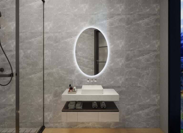 Stylish & Functional｜Borderless Bathroom Mirror You’ll Love