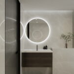 Safe & Practical Bathroom Mirror for the Whole Family